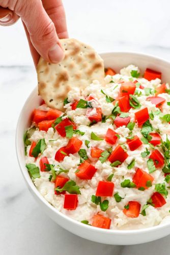 garlic feta dip